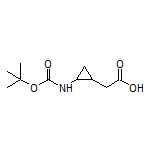 2-[2-(Boc-amino)cyclopropyl]acetic Acid