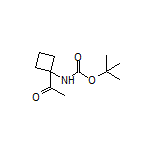1-[1-(Boc-amino)cyclobutyl]ethanone