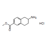 Methyl 6-Amino-5,6,7,8-tetrahydronaphthalene-2-carboxylate Hydrochloride
