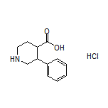 3-Phenylpiperidine-4-carboxylic Acid Hydrochloride