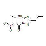 5-Methyl-6-nitro-2-propyl-[1,2,4]triazolo[1,5-a]pyrimidin-7(4H)-one