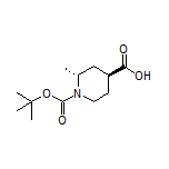 (2R,4S)-1-Boc-2-methylpiperidine-4-carboxylic Acid