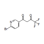 1-(6-Bromopyridin-3-yl)-4,4,4-trifluorobutane-1,3-dione
