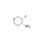 (3R,4R)-3-Fluorotetrahydro-2H-pyran-4-amine