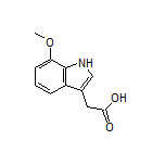 2-(7-Methoxy-3-indolyl)acetic Acid