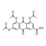 4,5,7-Triacetoxy-9,10-dioxo-9,10-dihydroanthracene-2-carboxylic Acid