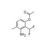 3-Amino-2-(difluoromethyl)-4-methylphenyl Acetate