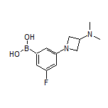 3-[3-(Dimethylamino)azetidin-1-yl]-5-fluorophenylboronic Acid
