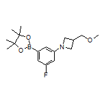 3-Fluoro-5-[3-(methoxymethyl)azetidin-1-yl]phenylboronic Acid Pinacol Ester