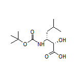 (2S,3R)-3-(Boc-amino)-2-hydroxy-5-methylhexanoic Acid