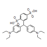 2-[Bis[4-(diethylamino)phenyl]methyl]benzene-1,4-disulfonic Acid