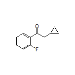 2-Cyclopropyl-1-(2-fluorophenyl)ethanone