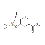 Methyl 4-[(tert-Butyldimethylsilyl)oxy]-5,5-dimethoxypentanoate
