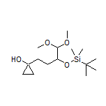 1-[3-[(tert-butyldimethylsilyl)oxy]-4,4-dimethoxybutyl]cyclopropan-1-ol
