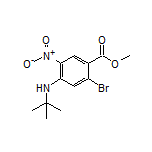 Methyl 2-Bromo-4-(tert-butylamino)-5-nitrobenzoate