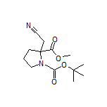Methyl 1-Boc-2-(cyanomethyl)pyrrolidine-2-carboxylate