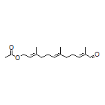 (2E,6E,10E)-3,7,11-Trimethyl-12-oxododeca-2,6,10-trien-1-yl Acetate