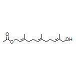 (2E,6E,10E)-12-Hydroxy-3,7,11-trimethyldodeca-2,6,10-trien-1-yl Acetate