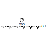 (2E,6E,10E,14E,18E)-3,7,11,15,19,23-Hexamethyl-12-(phenylsulfonyl)tetracosa-2,6,10,14,18,22-hexaen-1-ol