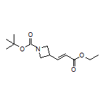 Ethyl (E)-3-(1-Boc-azetidin-3-yl)acrylate
