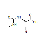 2-Cyano-3-(3-methylureido)acrylic Acid