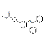 Methyl 3-[3-[(Diphenylmethylene)amino]phenyl]cyclobutanecarboxylate