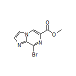 Methyl 8-Bromoimidazo[1,2-a]pyrazine-6-carboxylate