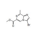 Methyl 3-Bromo-8-methylimidazo[1,2-a]pyrazine-6-carboxylate