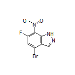 4-Bromo-6-fluoro-7-nitro-1H-indazole