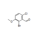 2-Bromo-6-chloro-3-methoxybenzaldehyde