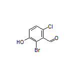 2-Bromo-6-chloro-3-hydroxybenzaldehyde