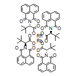 Tetrakis[μ-[(αS)-α-(1,1-dimethylethyl)-1,3-dioxo-1H-benz[de]isoquinoline-2(3H)-acetato-κO2:κO2’]]dirhodium