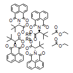 Tetrakis[n-tetrachlorophthaloyl-(s)-tert-leucinato]dirhodium Bis(ethyl Acetate) adduct