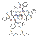 Tetrakis[N-phthaloyl-(S)-tert-leucinato]dirhodium Bis(ethyl Acetate) Adduct