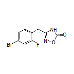 3-(4-Bromo-2-fluorobenzyl)-1,2,4-oxadiazol-5(4H)-one