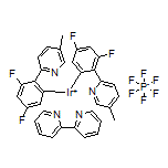(OC-6-33)-(2,2’-Bipyridine-κN1,κN1’)bis[3,5-difluoro-2-(5-methyl-2-pyridyl-κN)phenyl-κC]iridium Hexafluorophosphate