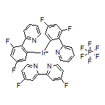 (OC-6-33)-(4,4’-Difluoro-2,2’-bipyridine-κN1,κN1’)bis[3,5-difluoro-2-(2-pyridinyl-κN)phenyl-κC]iridium Hexafluorophosphate