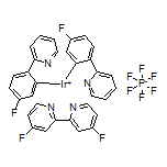 Bis[5-fluoro-2-(2-pyridinyl-κN)phenyl-κC](4,4’-difluoro-2,2’-bipyridine-κN1,κN1’)iridium Hexafluorophosphate