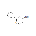 2-Cyclopentyltetrahydro-2H-pyran-4-ol