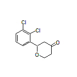 2-(2,3-Dichlorophenyl)dihydro-2H-pyran-4(3H)-one