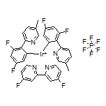 (4,4’-Difluoro-2,2’-bipyridine-κN1,κN1’)bis[3,5-difluoro-2-(5-methyl-2-pyridinyl-κN)phenyl-κC]iridium Hexafluorophosphate