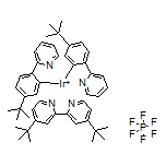 [2,2’-Bis(4-tertbutylpyridine)]bis[2-(4-tertbutylphenyl) pyridine]iridium Hexafluorophosphate