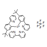 (2,2’-Bipyridyl) bis [2- (4-tert-butylphenyl) pyridine]iridium(III) Hexafluorophosphate