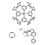 (S)-[(1,5-Cyclooctadien-7-(2-phenyl-6,7-dihydro-5H-[1]pyridin)-di-(tert-butyl)phosphiniteiridium(I)]tetrakis[3,5-bis(trifluoromethyl)phenyl]borate