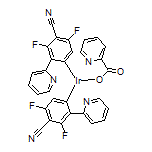 Bis[4-cyano-3,5-difluoro-2-(2-pyridyl)phenyl](picolinoyloxy)iridium