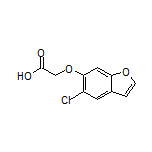 2-[(5-Chlorobenzofuran-6-yl)oxy]acetic Acid