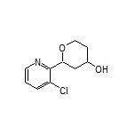 2-(3-Chloropyridin-2-yl)tetrahydro-2H-pyran-4-ol