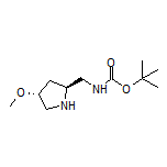 N-Boc-1-[(2S,4R)-4-methoxypyrrolidin-2-yl]methanamine