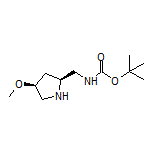 N-Boc-1-[(2S,4S)-4-methoxypyrrolidin-2-yl]methanamine
