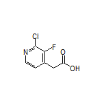 2-(2-Chloro-3-fluoro-4-pyridyl)acetic Acid